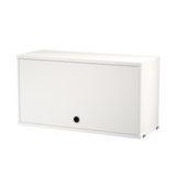string system schank mit klapptür white 78/30