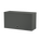 string system schank mit klapptür dark grey 78/30