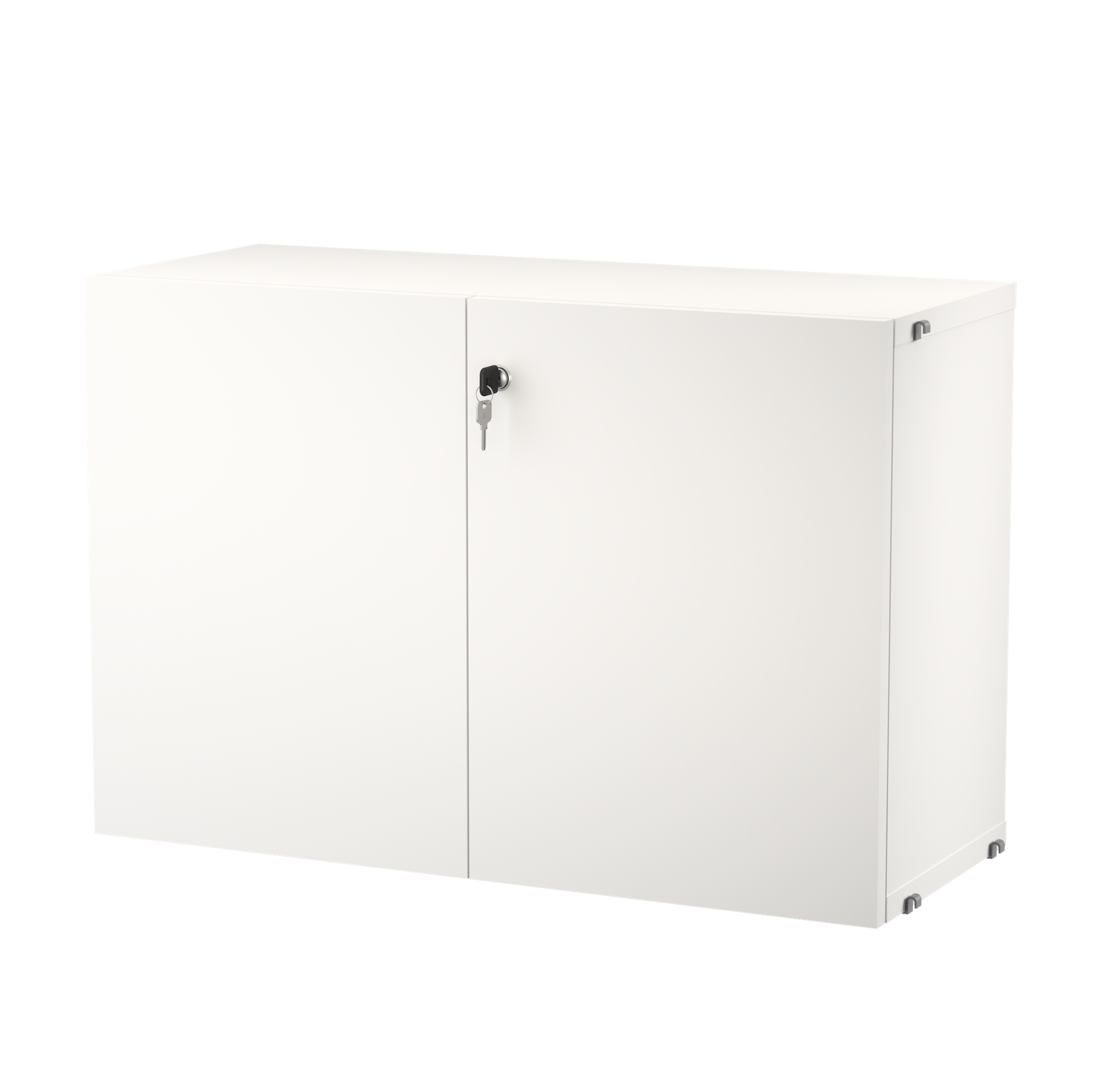 string system schrank mit schloss white