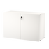 string system schrank mit schloss white
