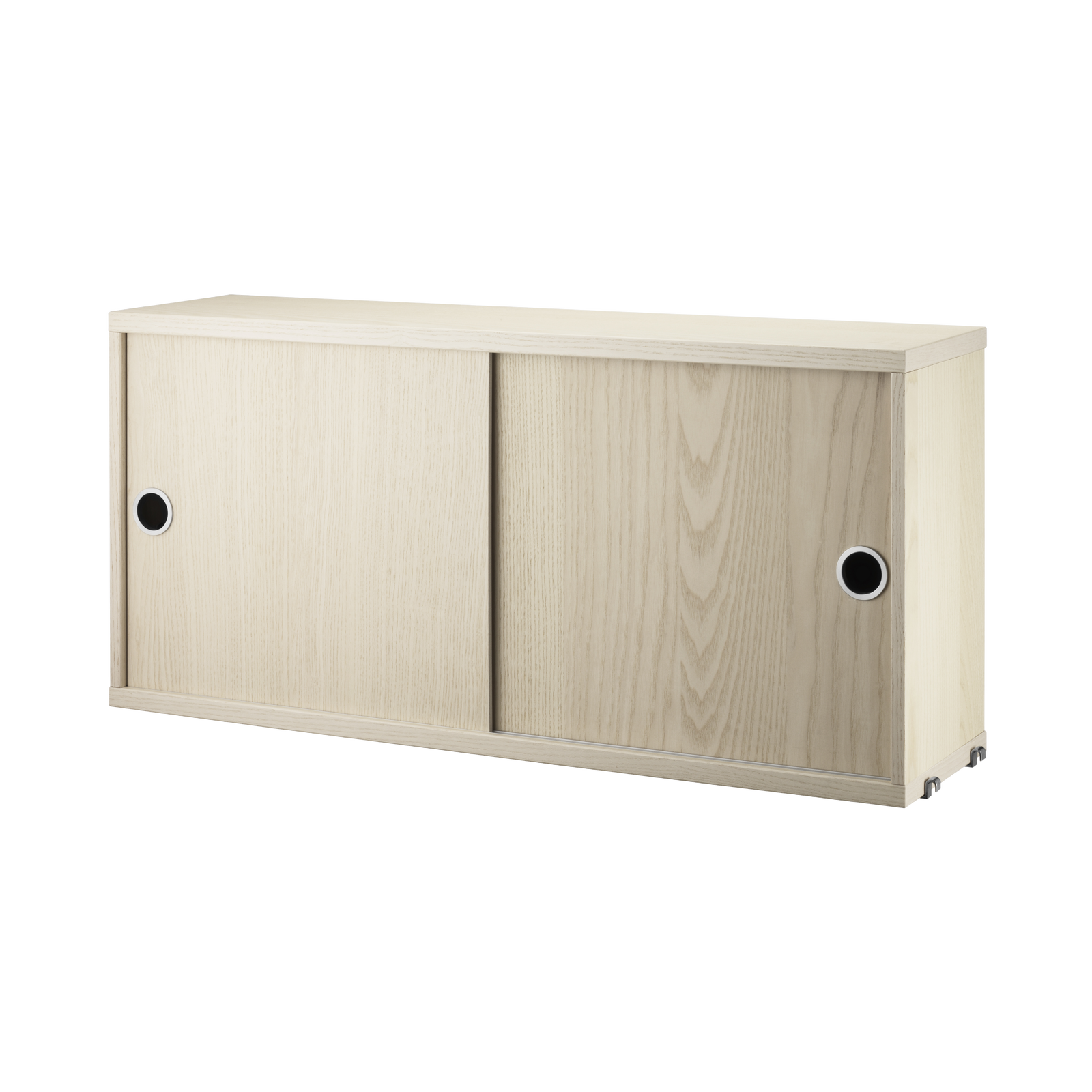 string system schrank mit schiebetüren ash 78/20