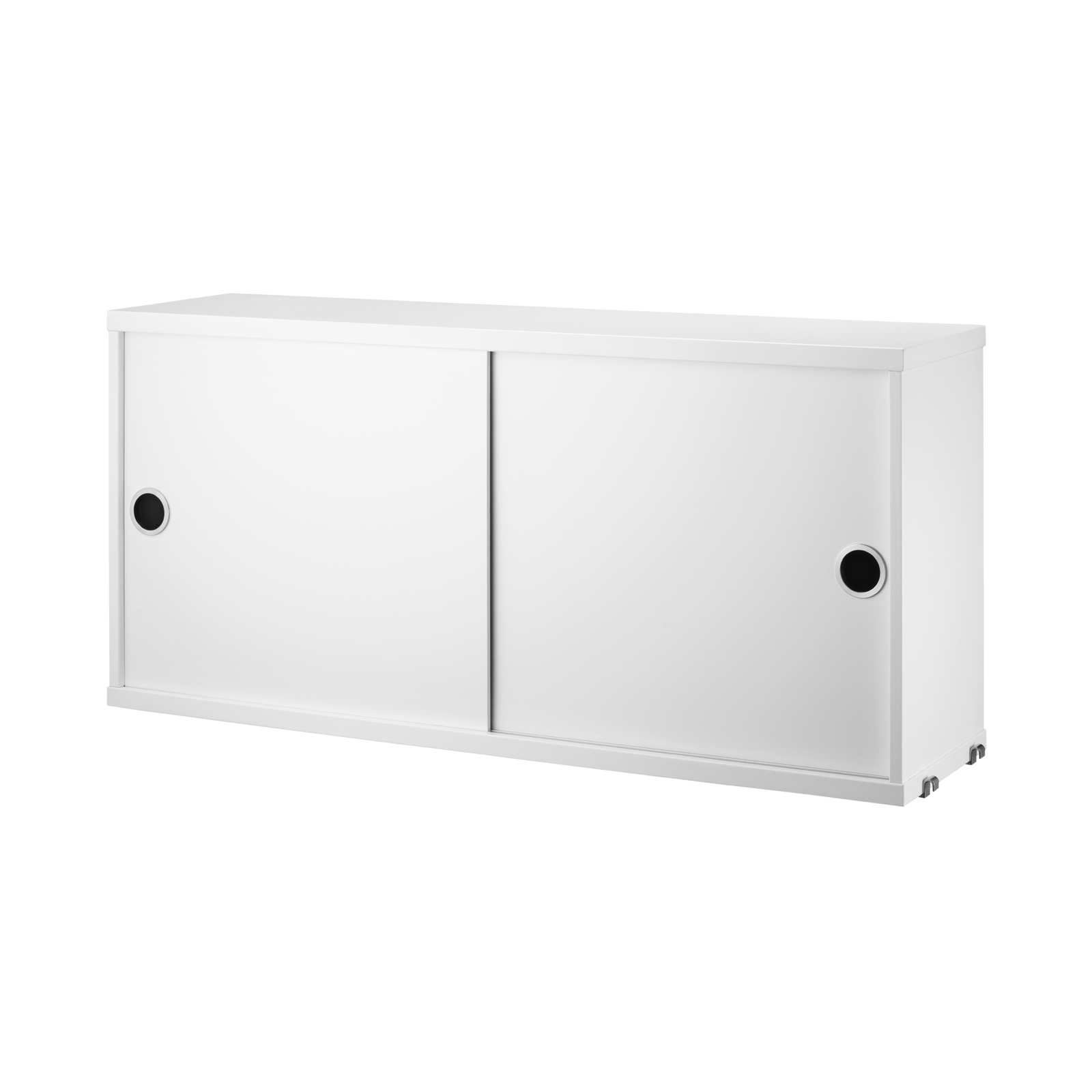 string system schrank mit schiebetüren white 78/20