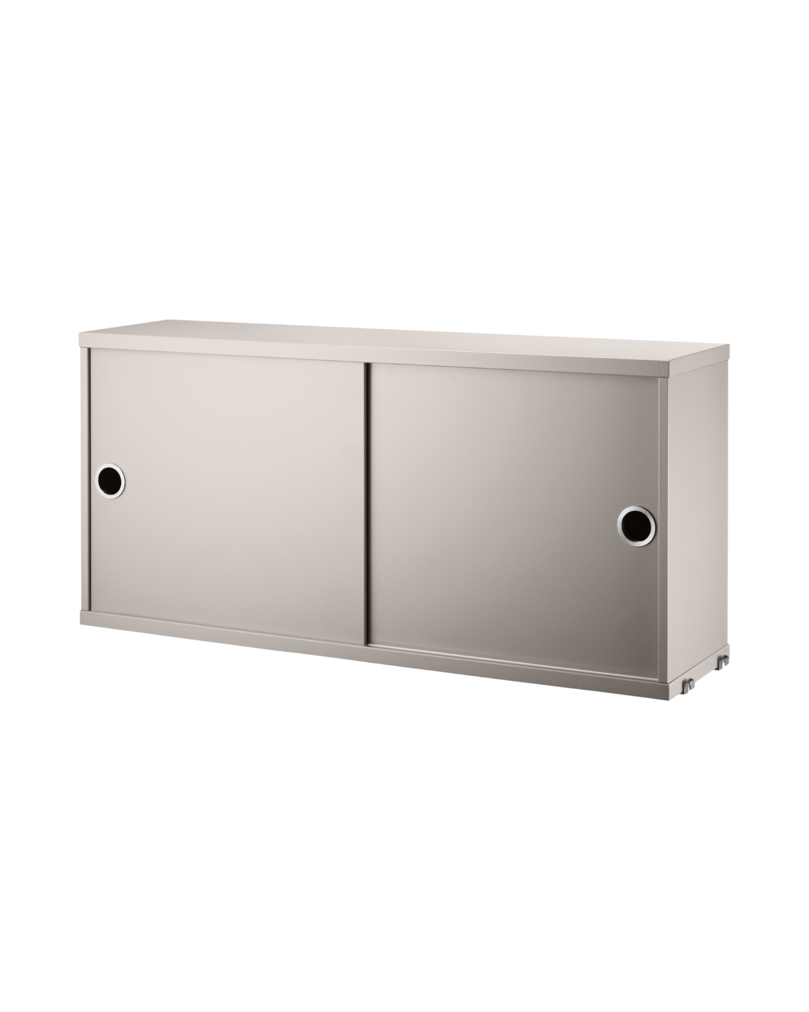 string system schrank mit schiebetüren beige 78/20
