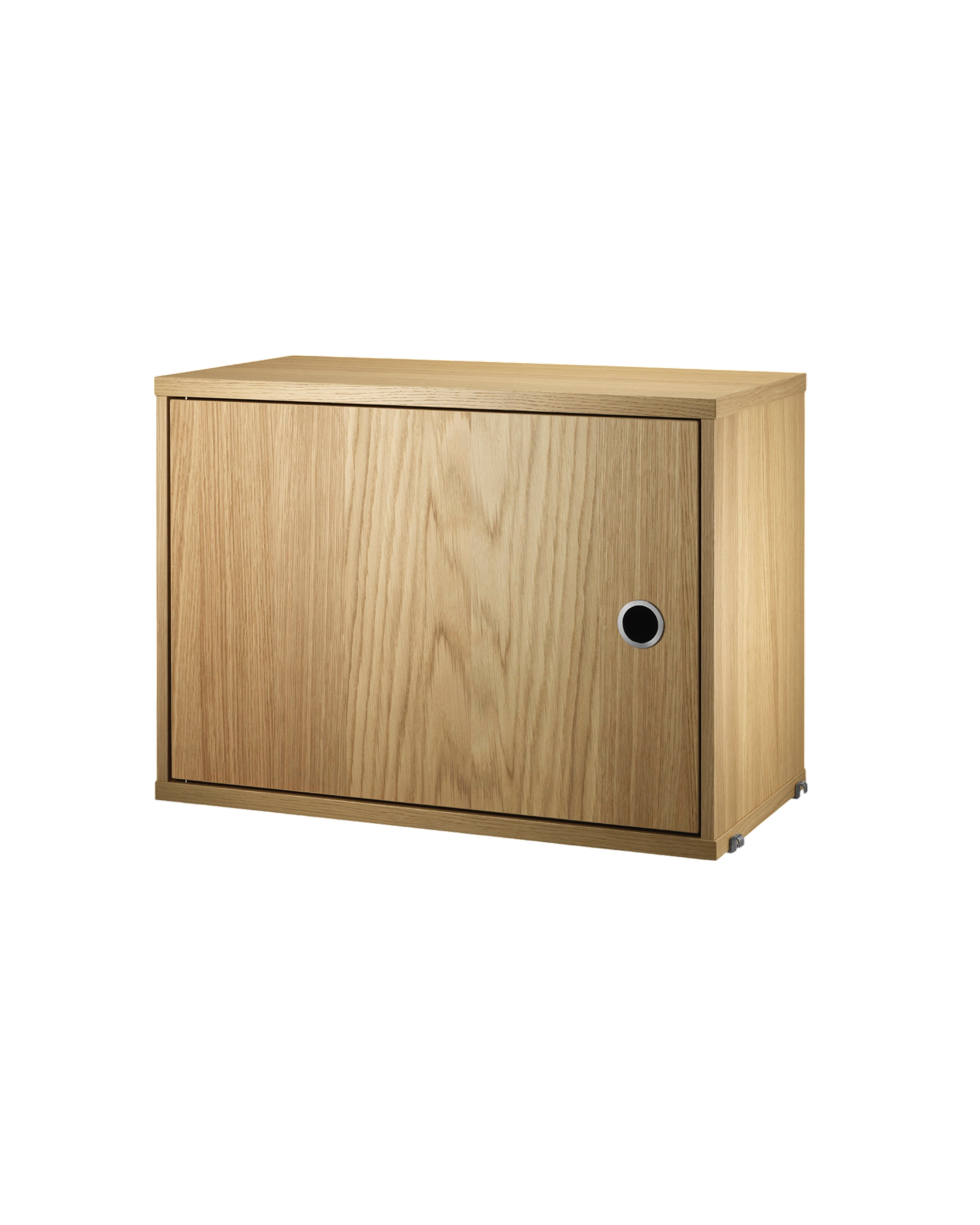 string system schrank mit schwingtür oak