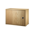 string system schrank mit schwingtür oak