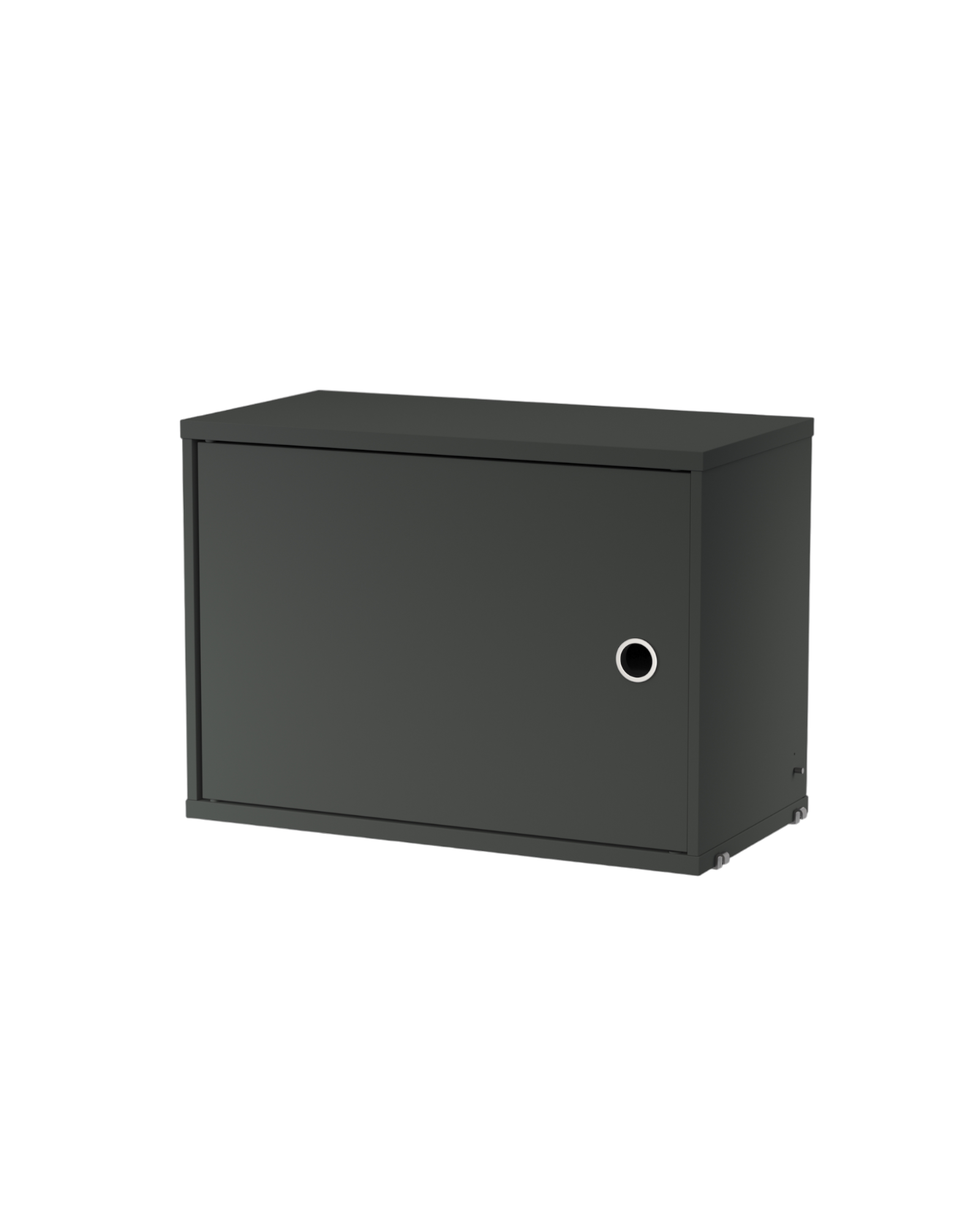 string schrank mit schwingtür dark grey