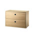 string system schrank mit schublade oak 58/30