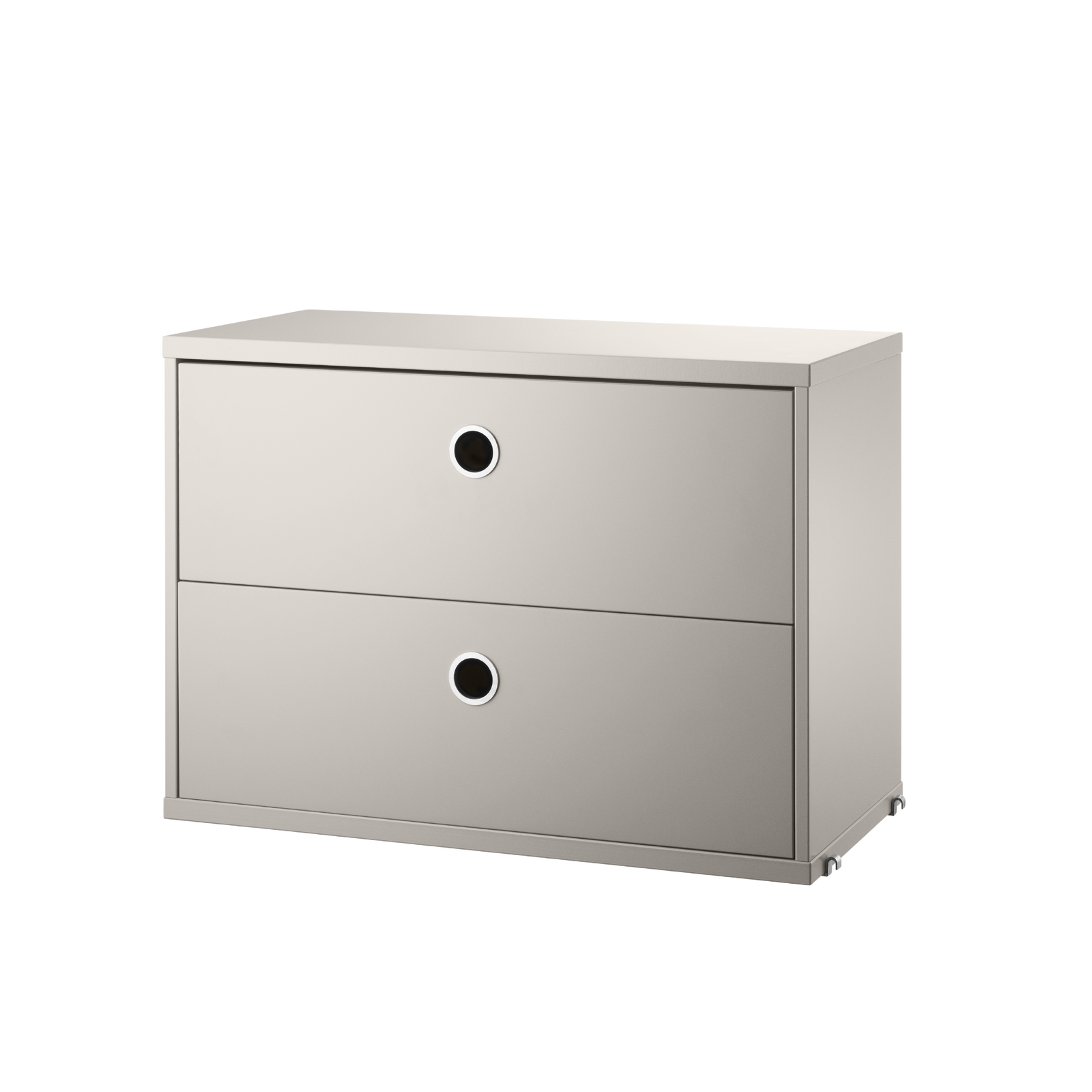 string system schrank mit schublade beige 58/30