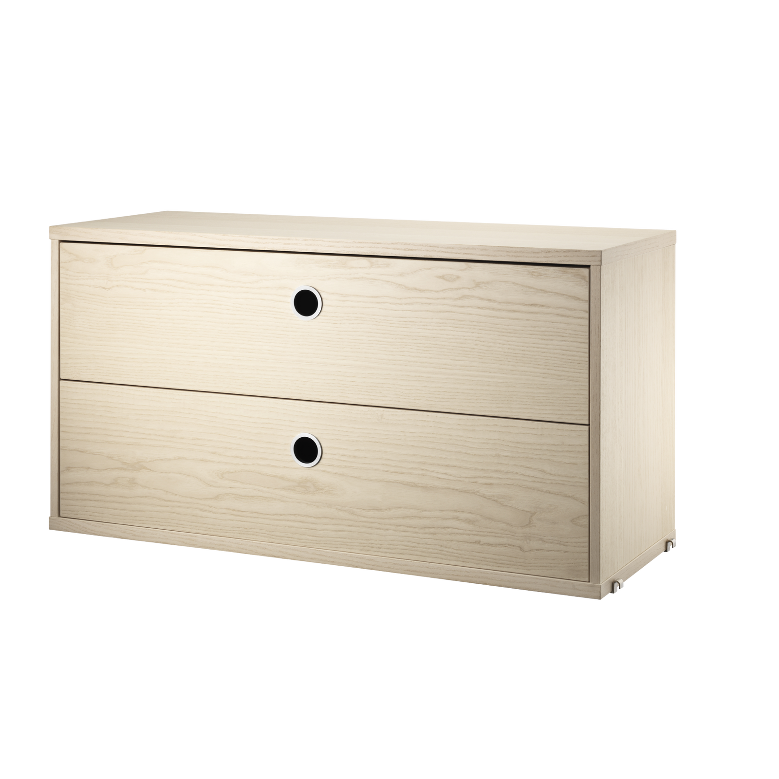 string system schrank mit schublade ash 70/30