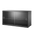 string system schrank mit glas-schiebetür black stained ash