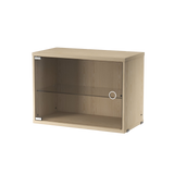 string system schrank mit schwingtür ash
