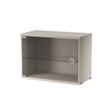 string system schrank mit schwingtür beige