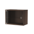 string system schrank mit schwingtür dark oak
