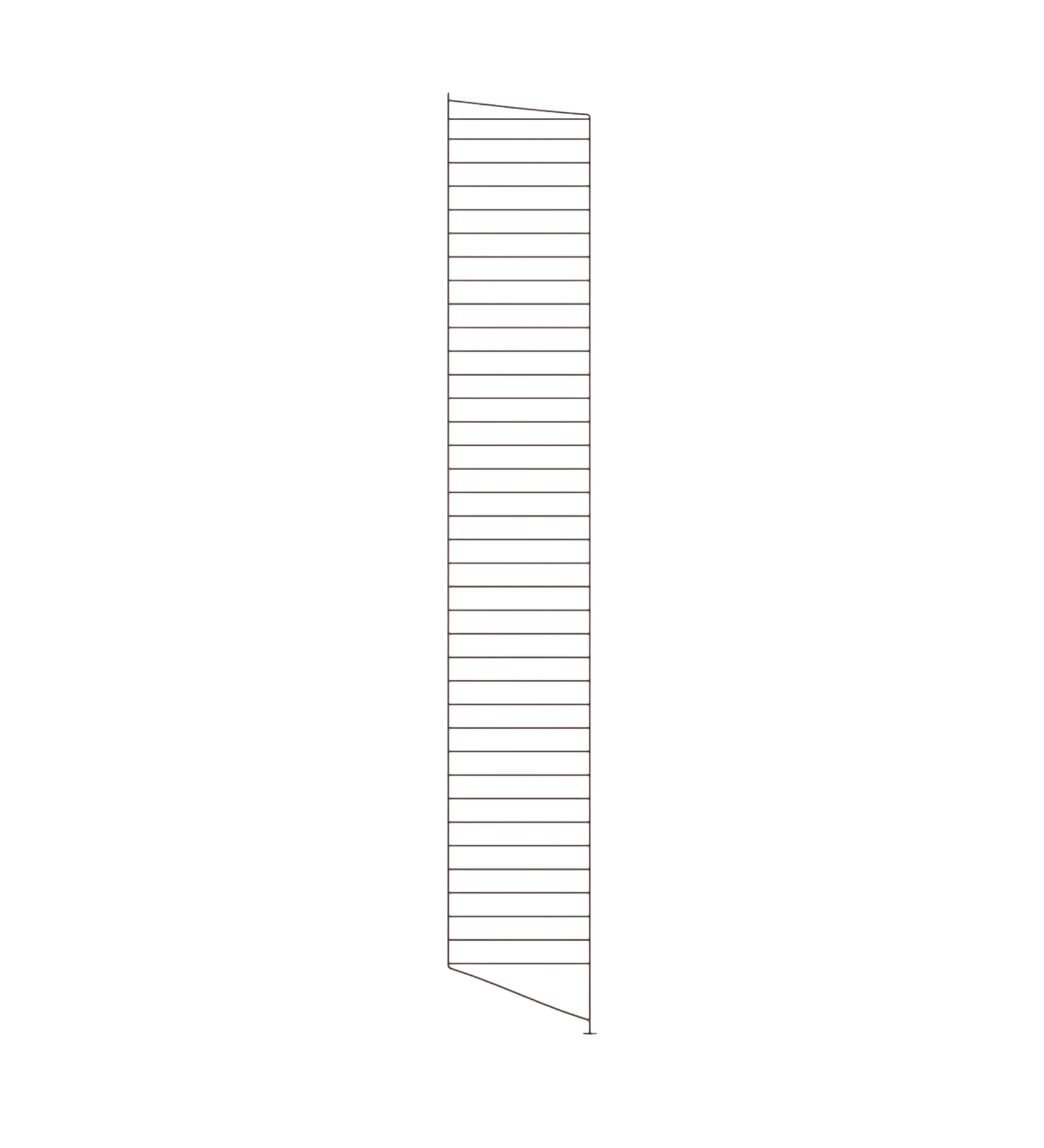 string system bodenleiter dark brown 200/30