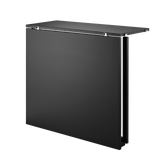 string system klapptisch black stained ash