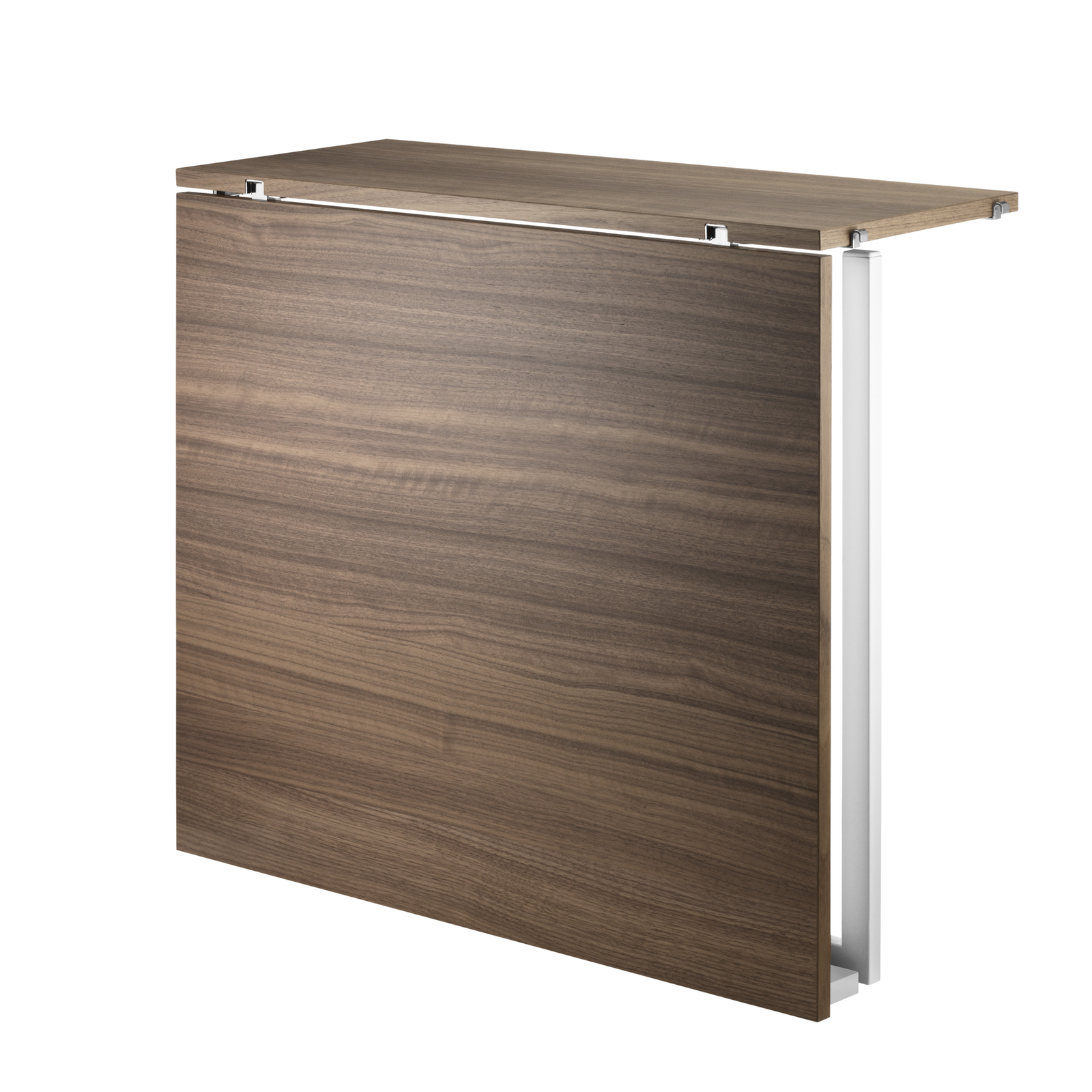 string system klapptisch walnut/white 78/36