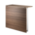 string system klapptisch walnut/white 78/36