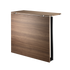 string system klapptisch walnut/black
