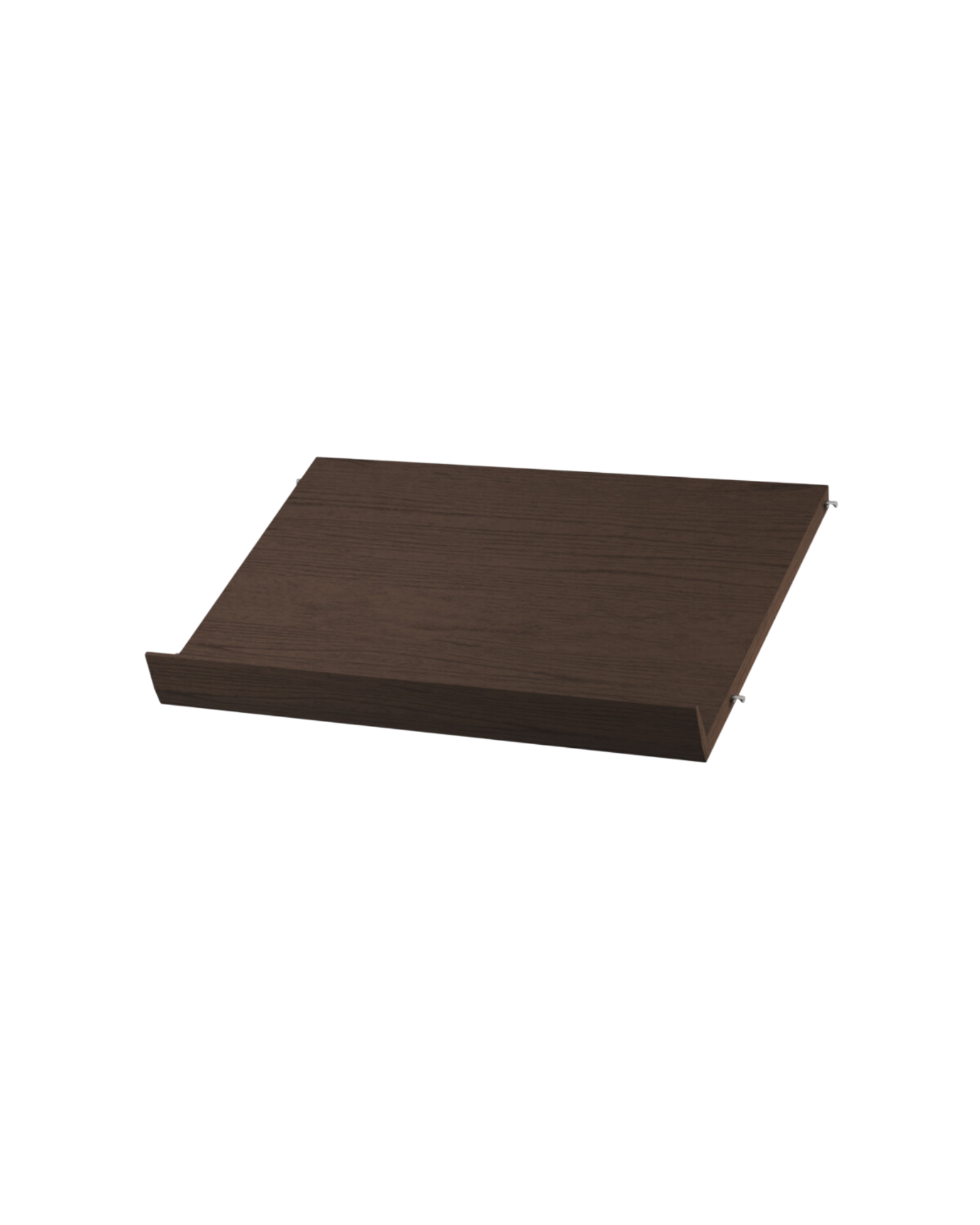 string system zeitschriftenablage dark oak 58/30