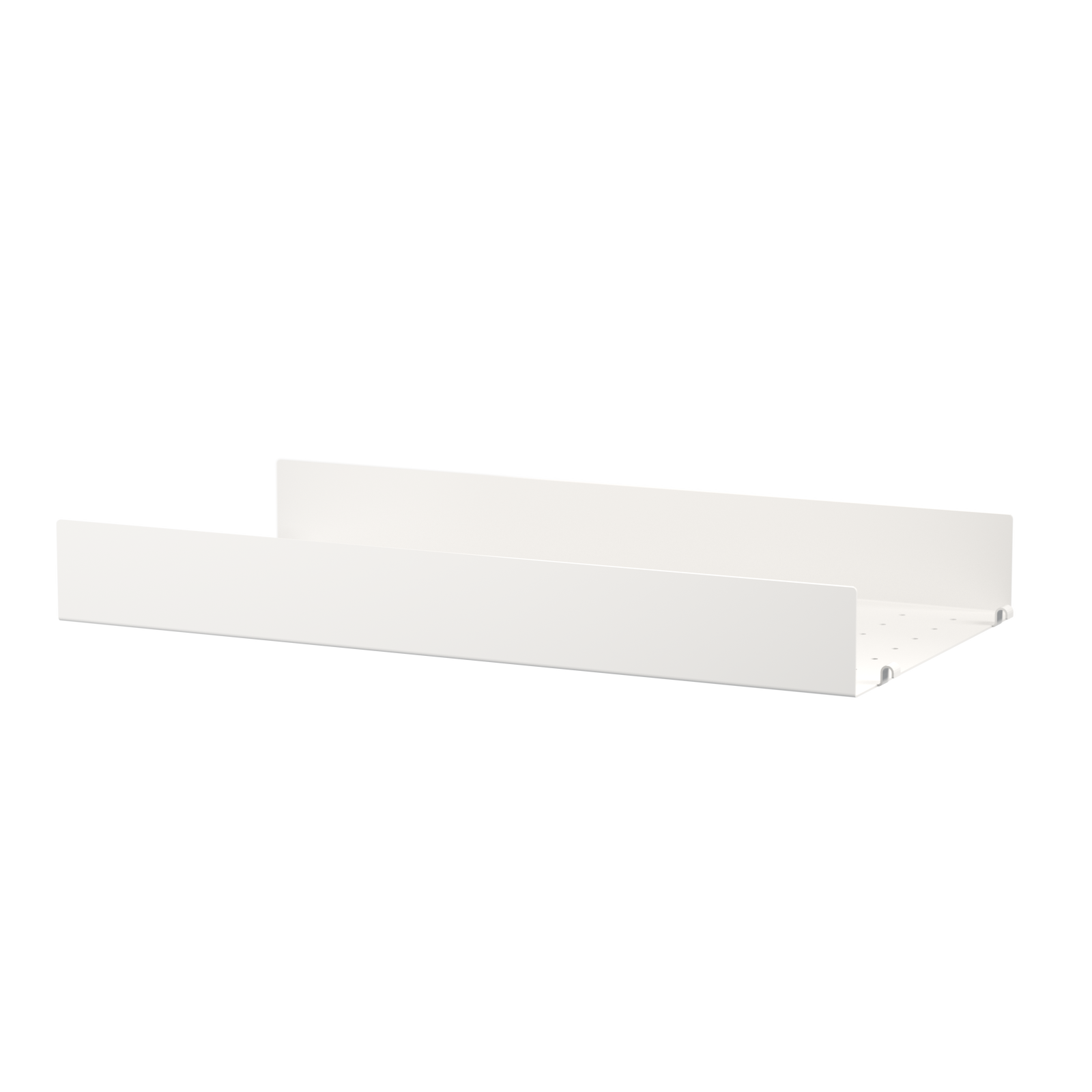 string system regalboden white metall hohe kante 58/30
