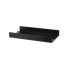 string system regalboden black metall hohe kante 58/30