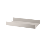 string system regalboden beige metall hohe kante 58/30