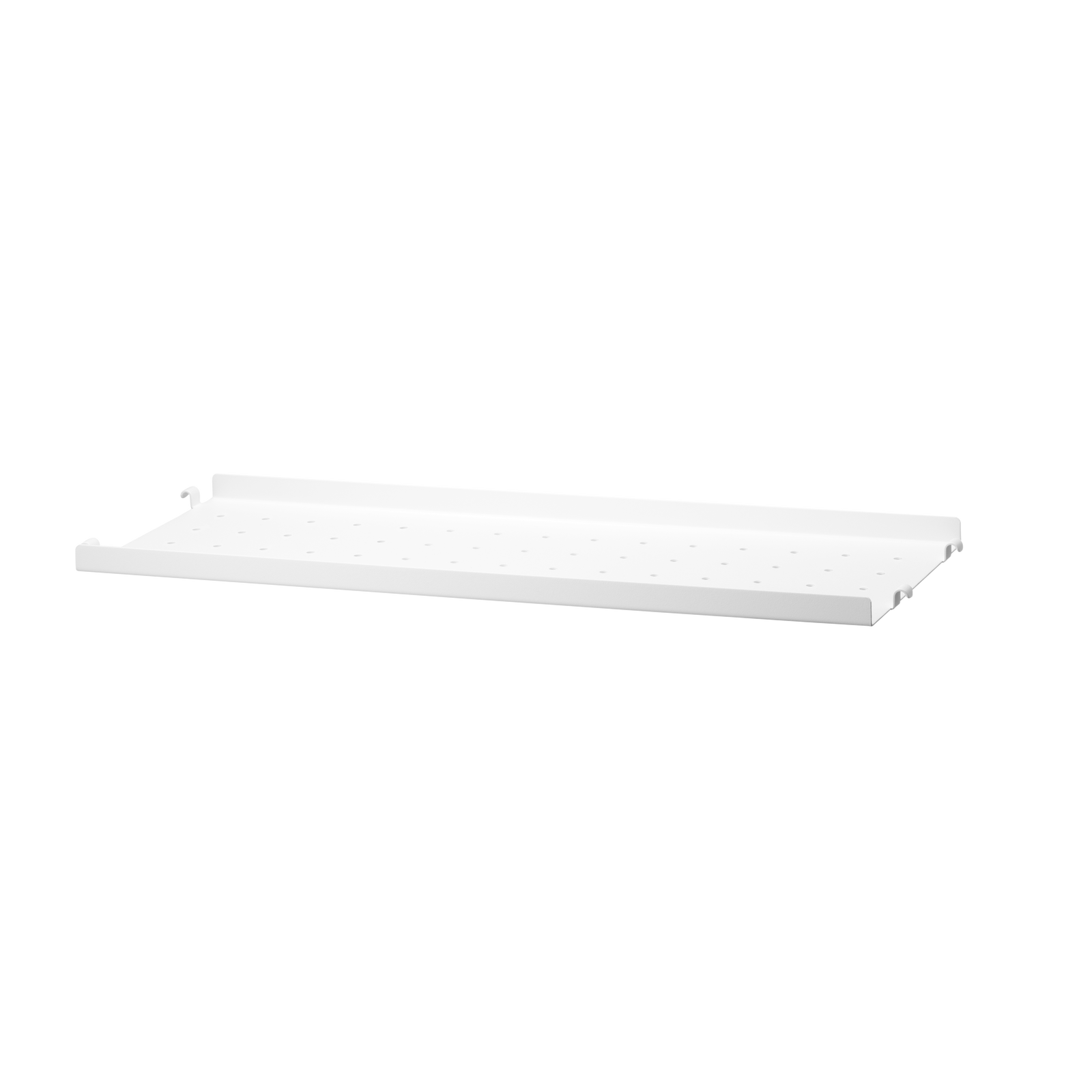 string system regalboden metall white niedrige kante 58/20