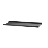 string system regalboden metall black niedrige kante 58/20