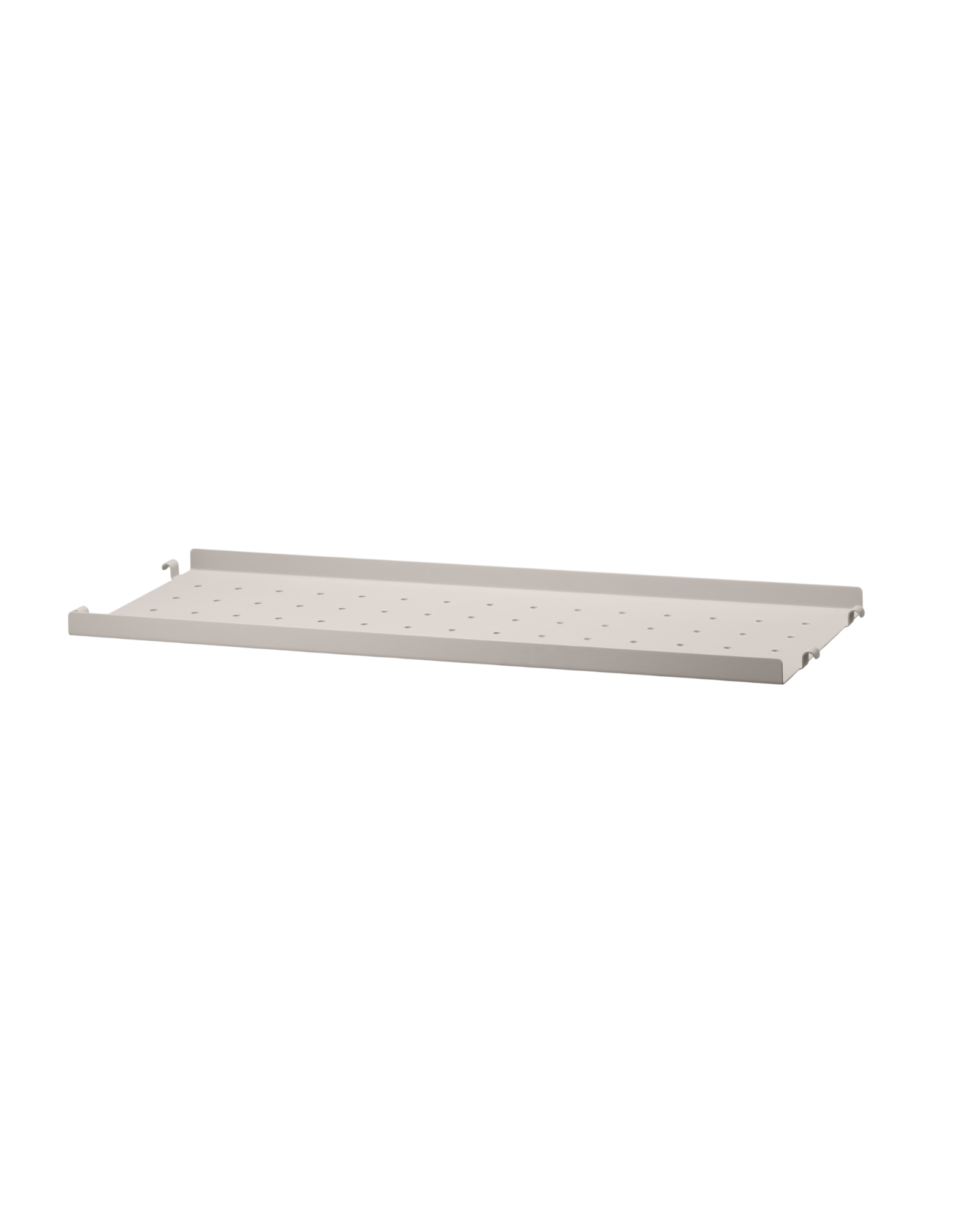 string system regalboden metall beige niedrige kante 58/20
