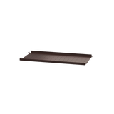 string system regalboden metall dark brown niedrige kante 58/20