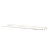 string system regalboden metall white niedrige kante 78/20