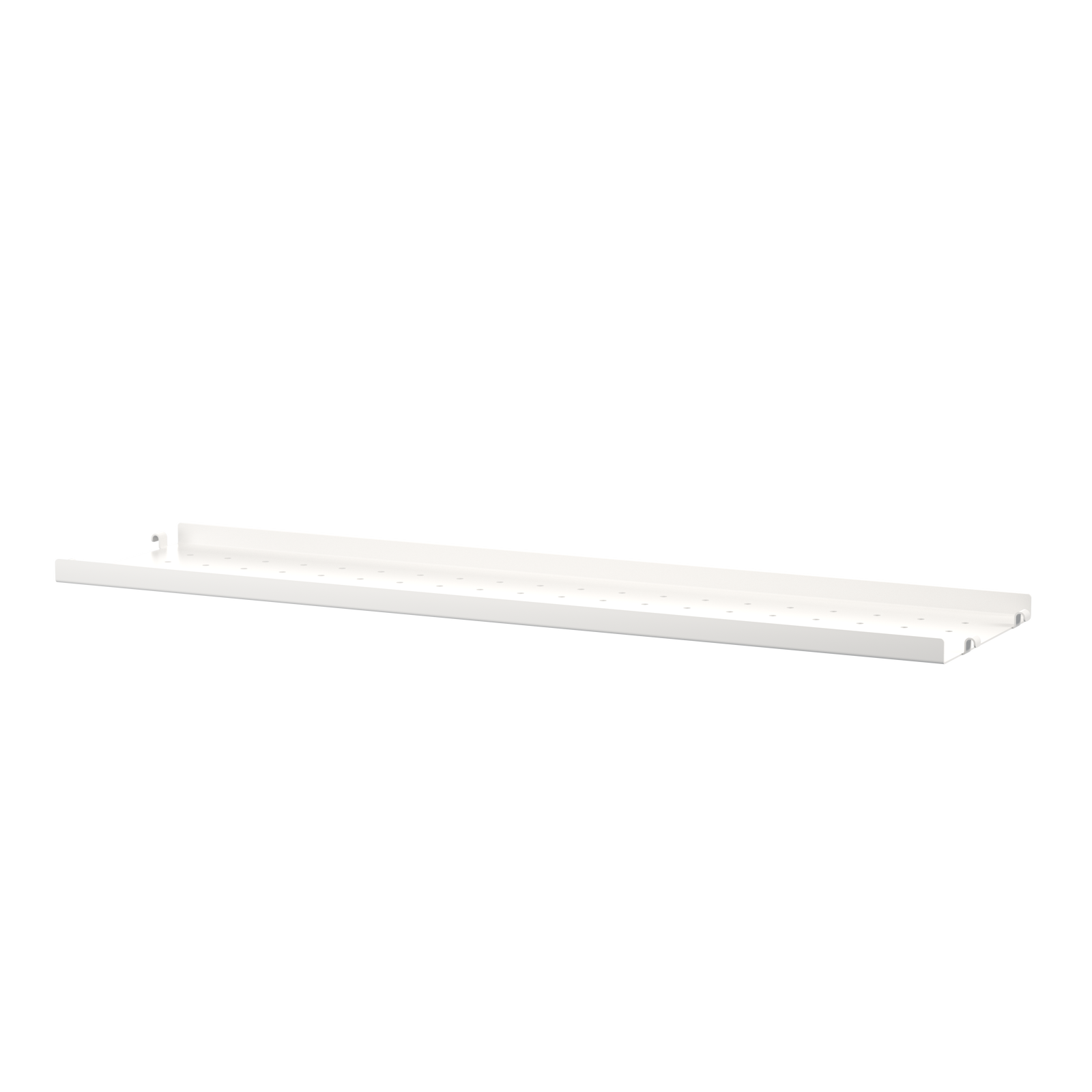 string system regalboden metall white niedrige kante 78/20