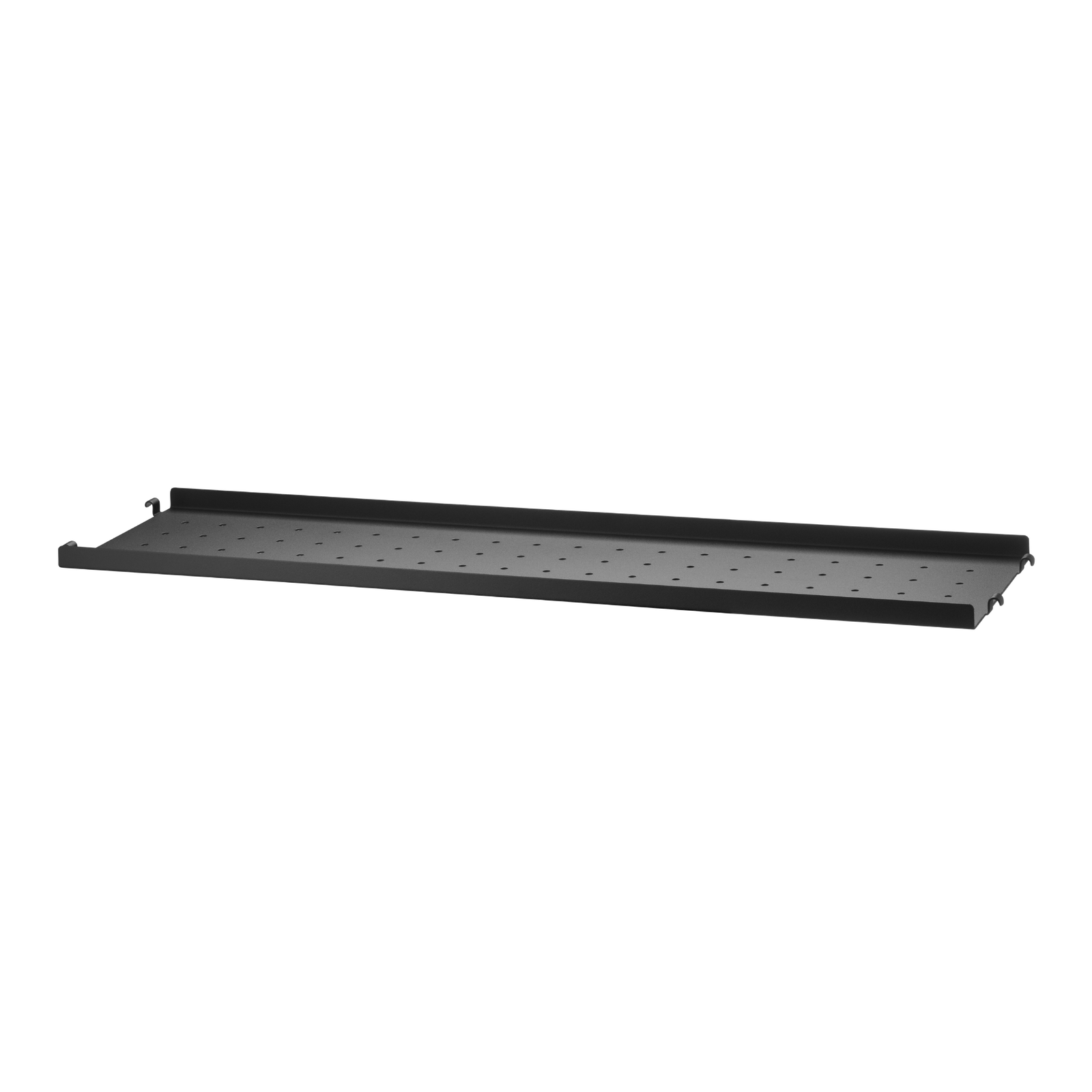 string system regalboden metall black niedrige kante 78/20