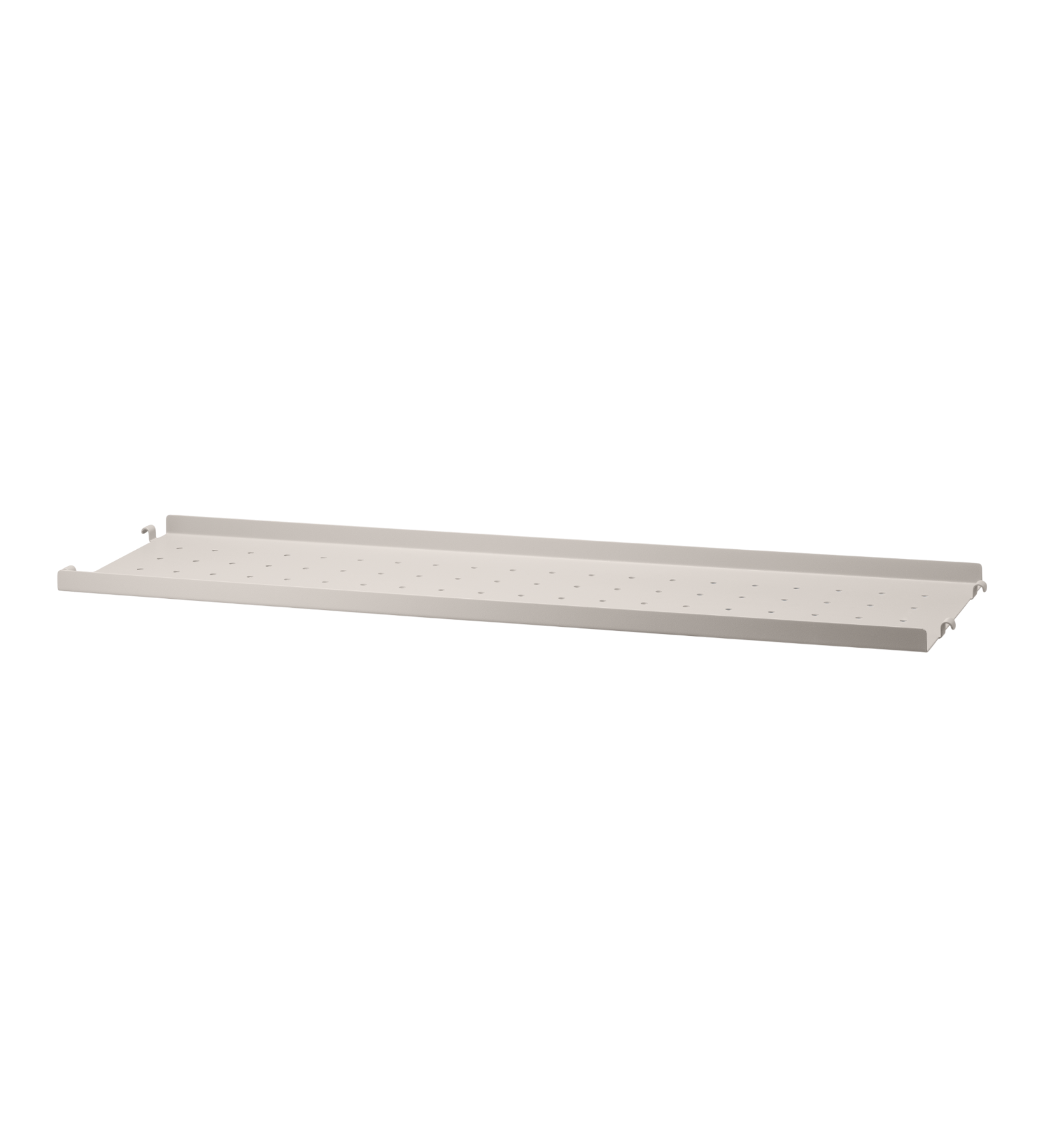 string system regalboden metall beige niedrige kante 78/20
