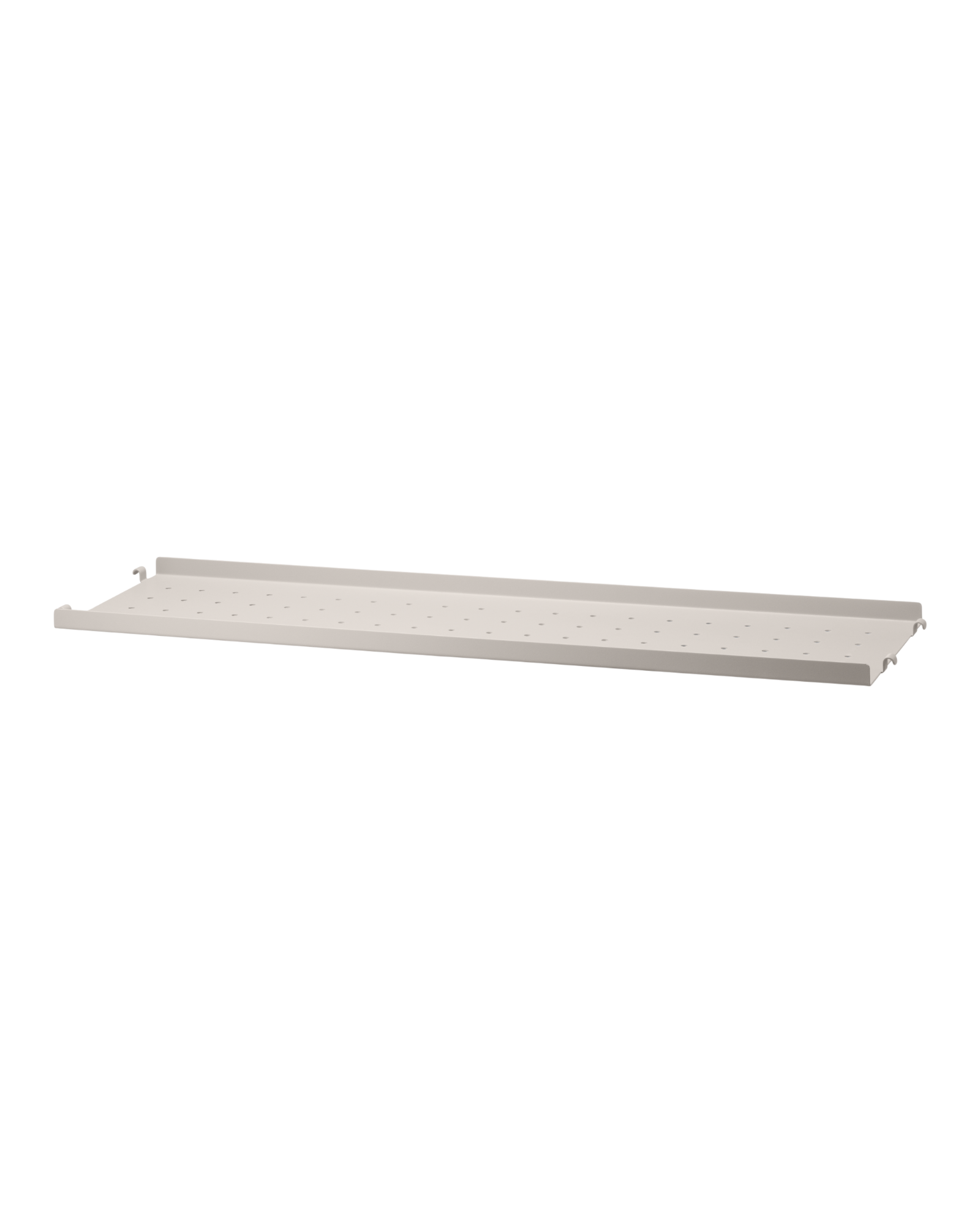 string system regalboden metall beige niedrige kante 78/20