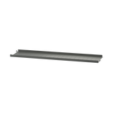 string system regalboden metall dark grey niedrige kante 78/20