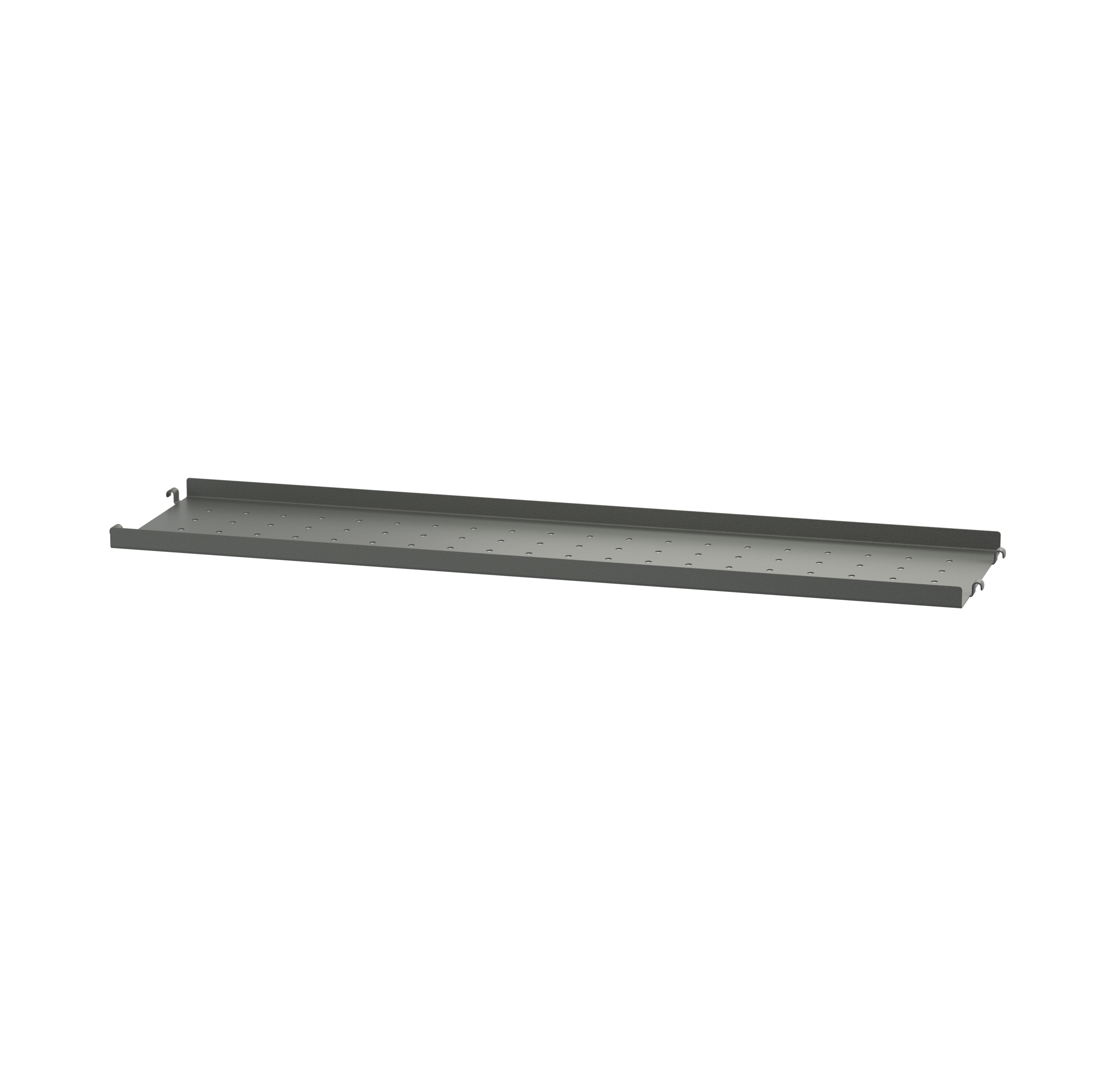 string system regalboden metall dark grey niedrige kante 78/20