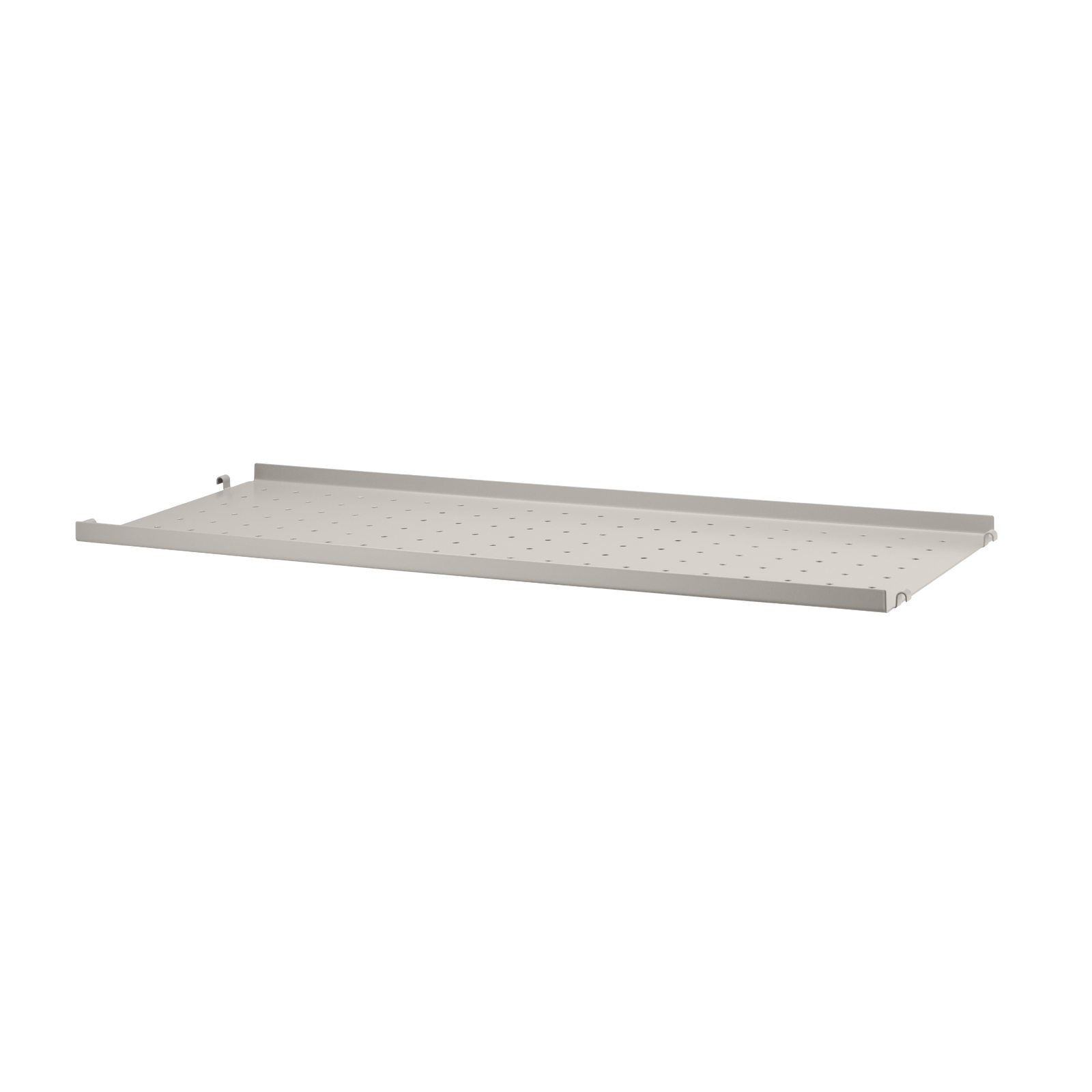 string system regalboden metall beige niedrige kante 78/30