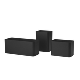 string system organizer set black