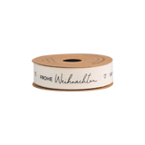 gift ribbon - frohe weihnachten 5m