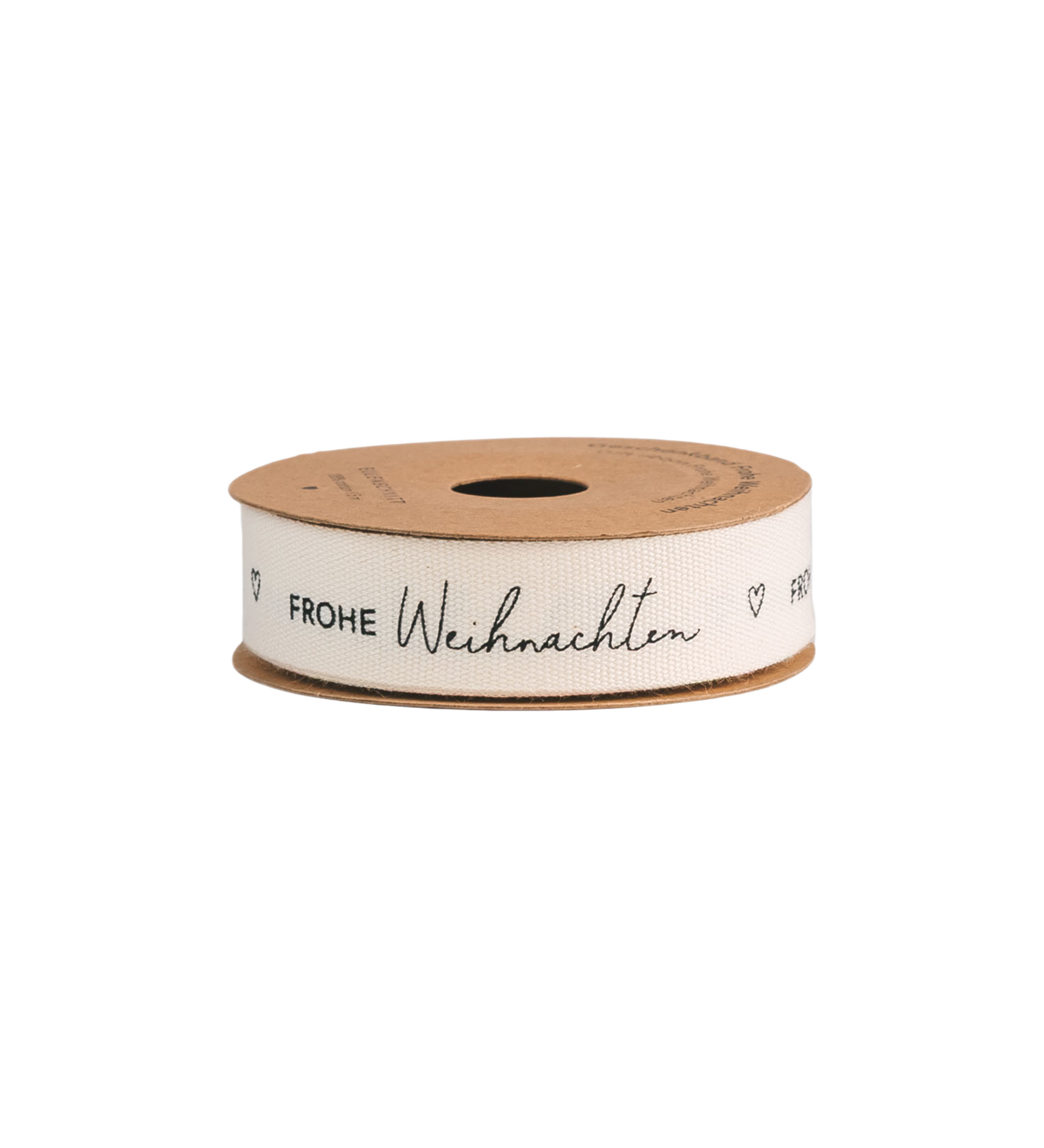 gift ribbon - frohe weihnachten 5m