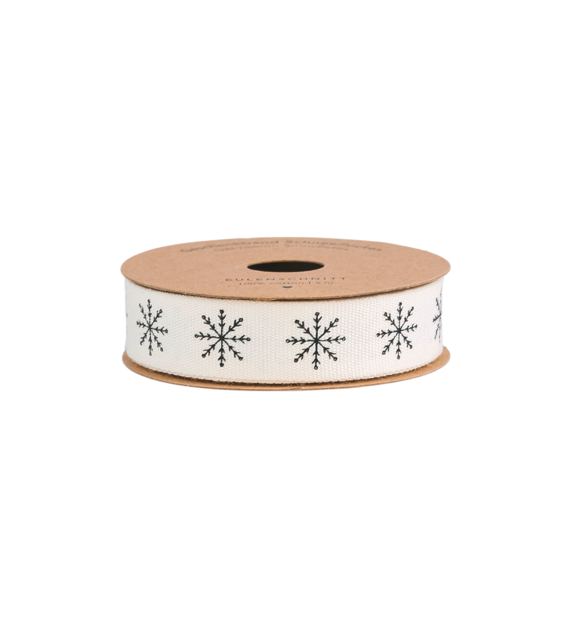 gift ribbon - snowflake 5m