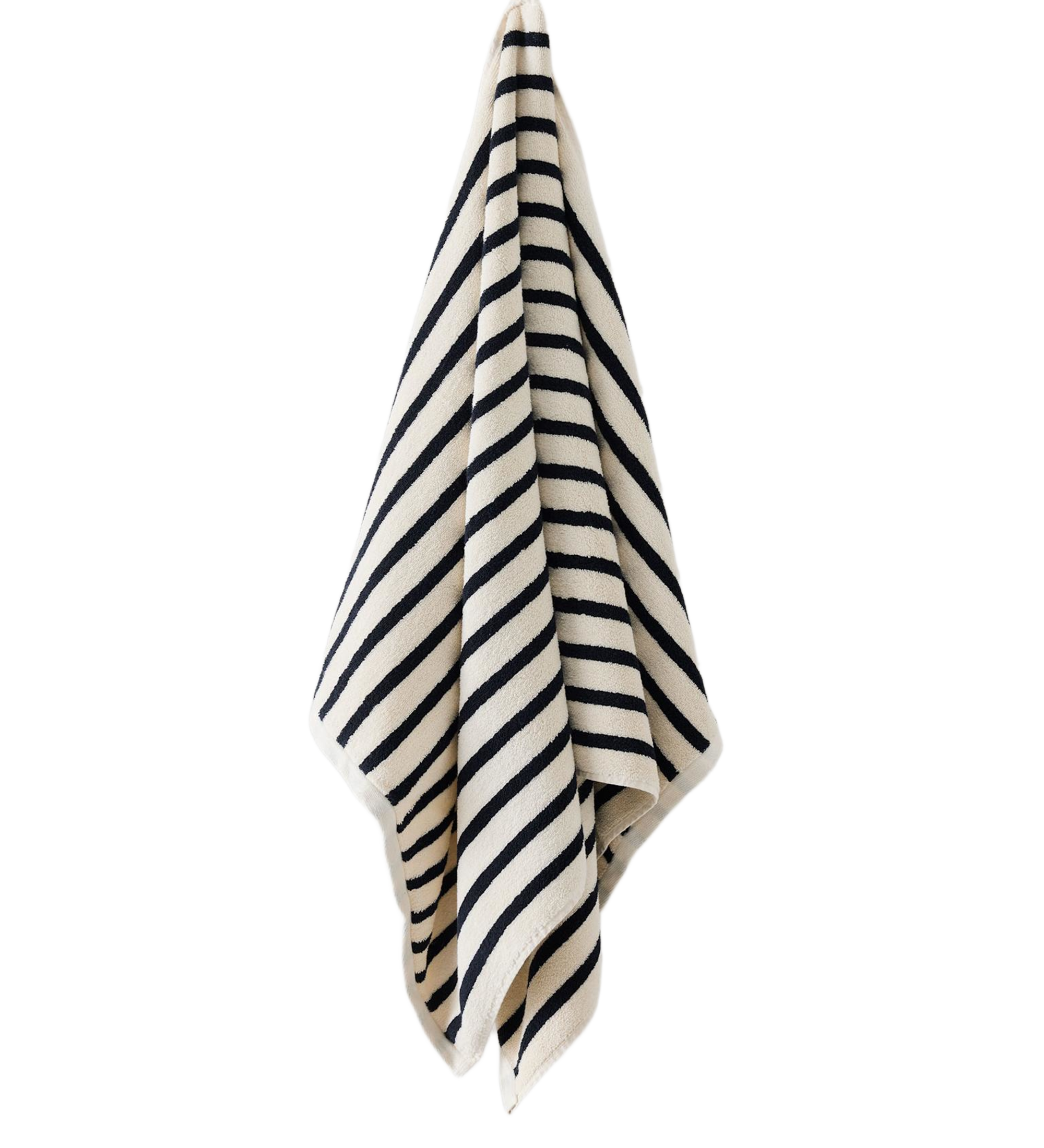 bonnie - bath towel black