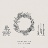 adventskranz workshop | 28.11.2026 | 18.00 - 21.00 | early bird